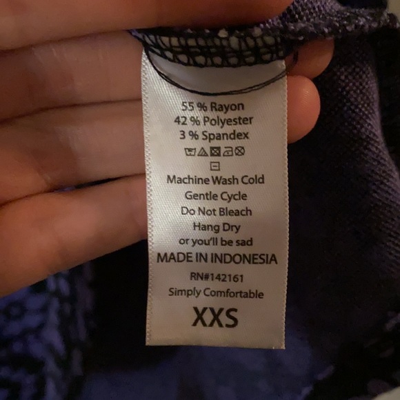 LulaRoe Carly xxs - Picture 5 of 5